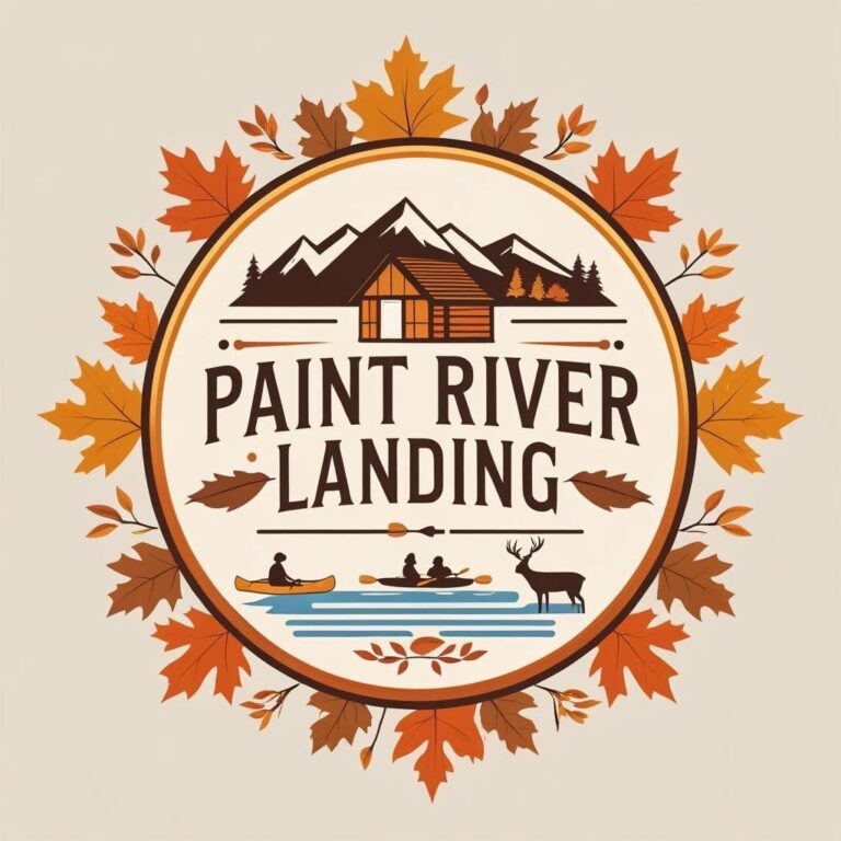 Paint River Landing Logo Updated October 2025 768x768